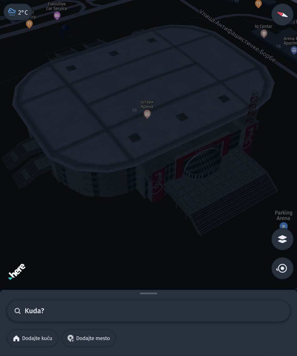 Nove Mape Srbije HERE WeGo aplikacija