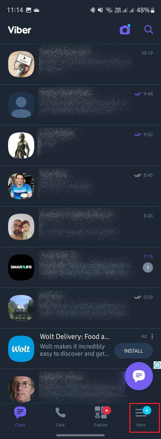 Viber podešavanja