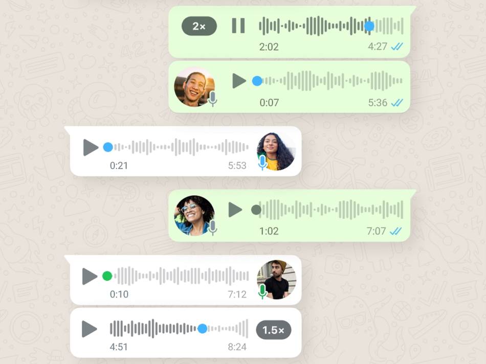WhatsApp nove glasovne poruke promene i opis