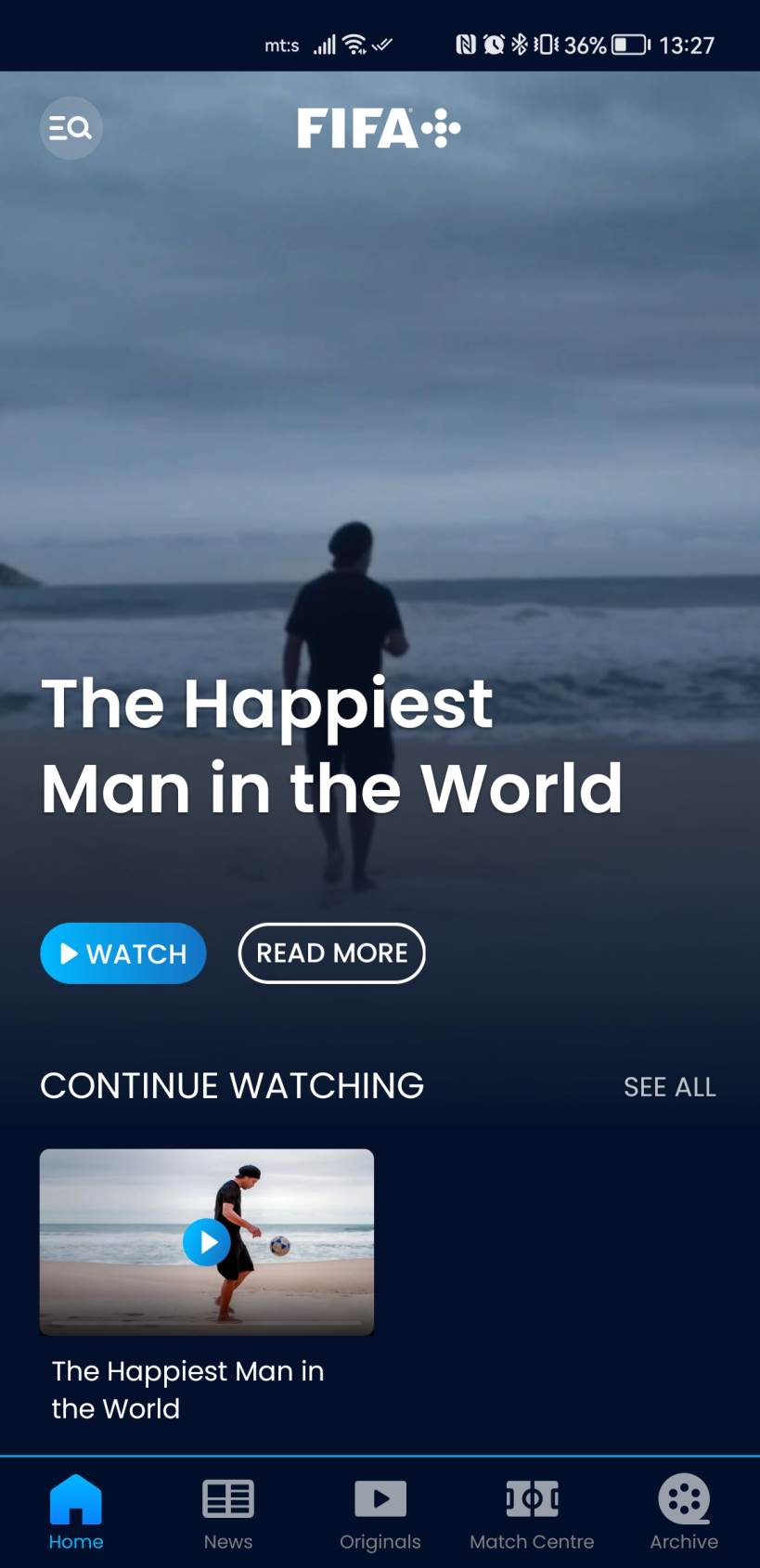 FIFA+ streaming besplatne utakmice