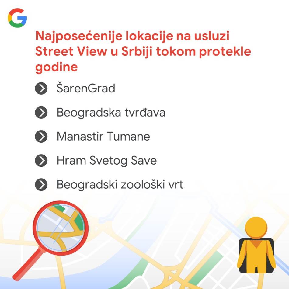 Najposećenije lokacije na usluzi Street View u Srbiji.jpg
