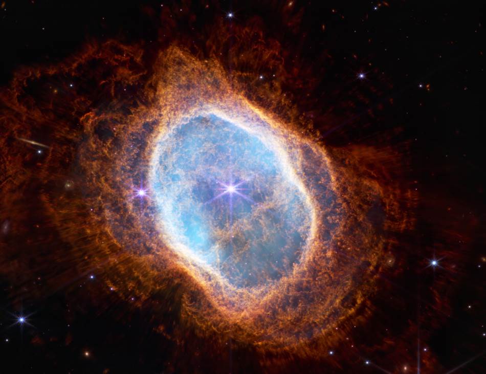 NGC 3132 maglina Džejms Veb prve slike