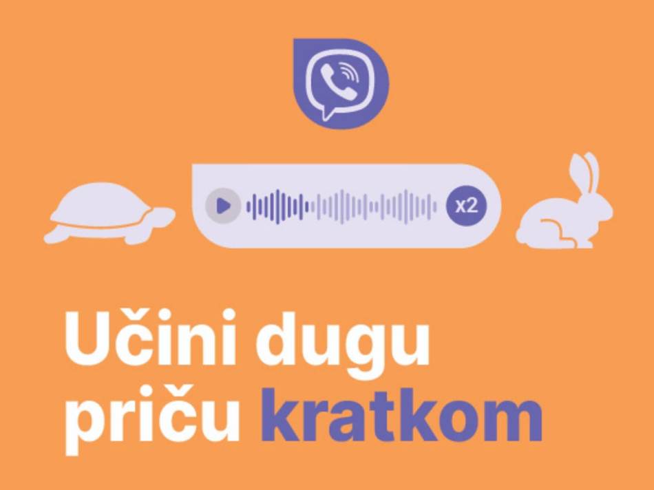 viber nova funkcija ubrzavanje glasovnih poruka