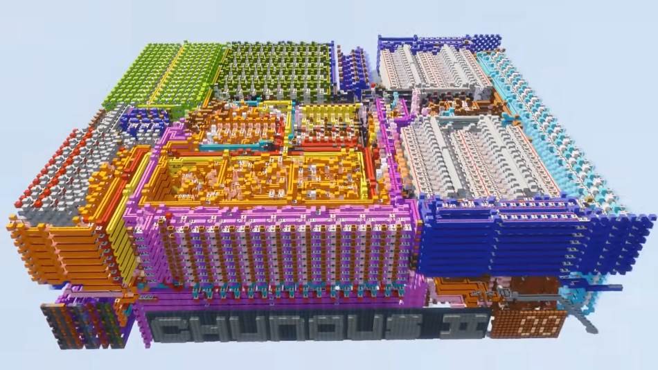 I made Minecraft in Minecraft with redstone! 0-30 screenshot.jpg