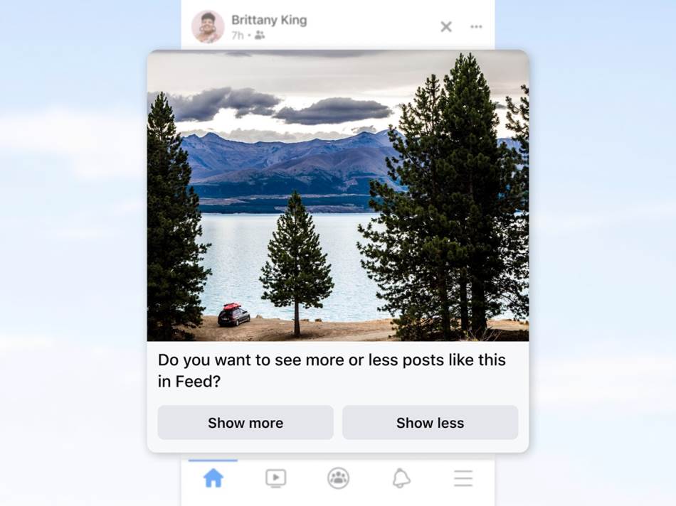 Facebook uvodi Show more less funkciju za prikaz objava