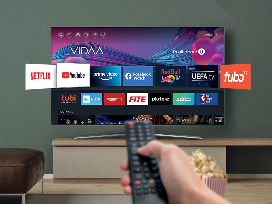 Hisense televizori VIDAA softver i gejming