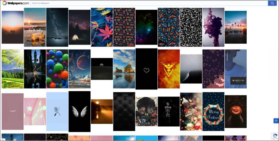 Wallpapers.com sajt