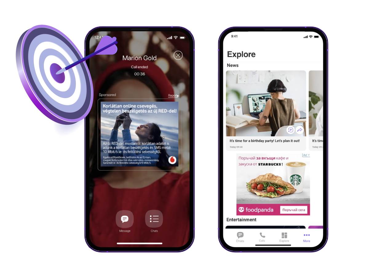 Targeted ads in a messaging app (Viber).jpg