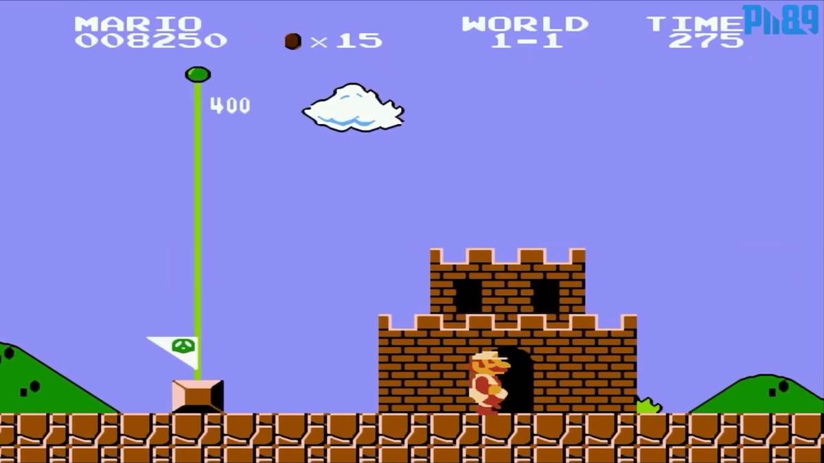 Super Mario Bros. (1985) Full Walkthrough NES Gameplay [Nostalgia] 1-8 screenshot.jpg