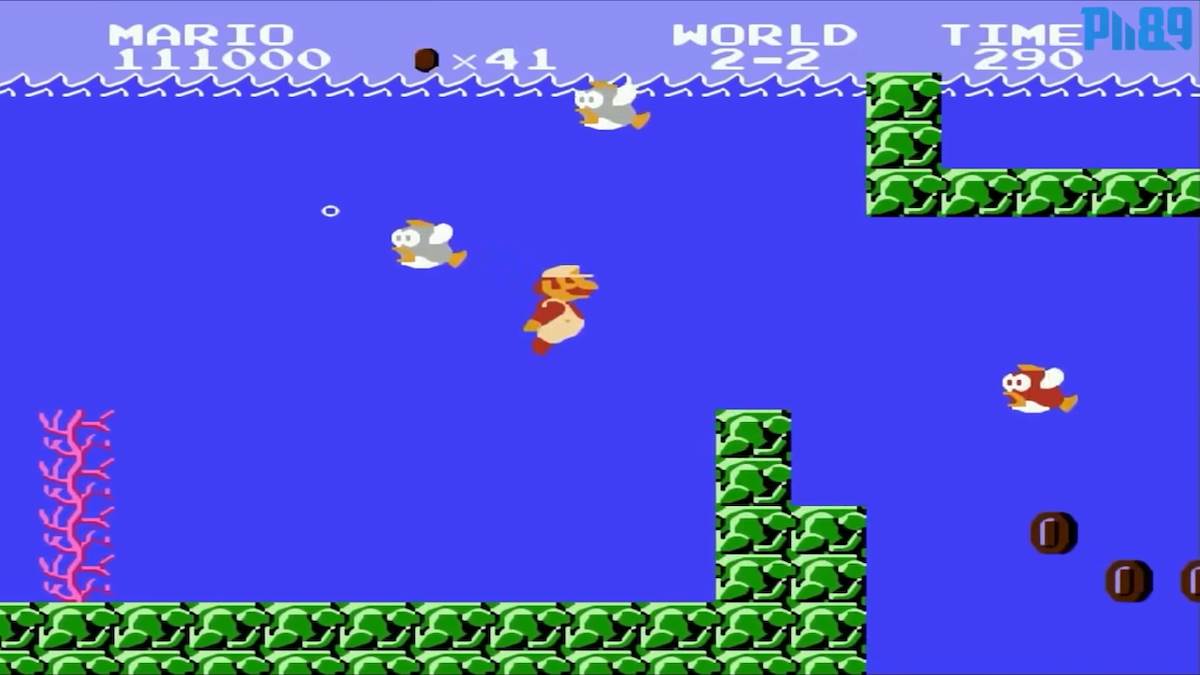 Super Mario Bros. (1985) Full Walkthrough NES Gameplay [Nostalgia] 6-12 screenshot.png
