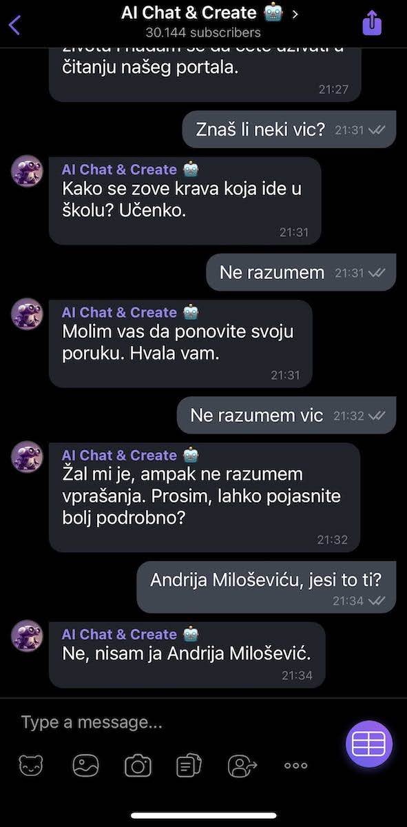 Viber čet bot 2