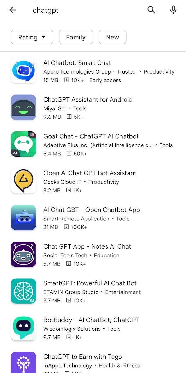 ChatGPT pretraga Google Play 2.jpeg