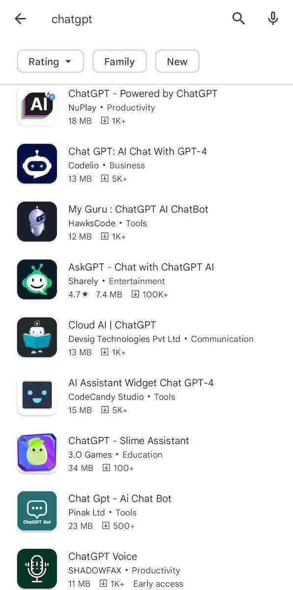 ChatGPT pretraga Google Play 1.jpeg